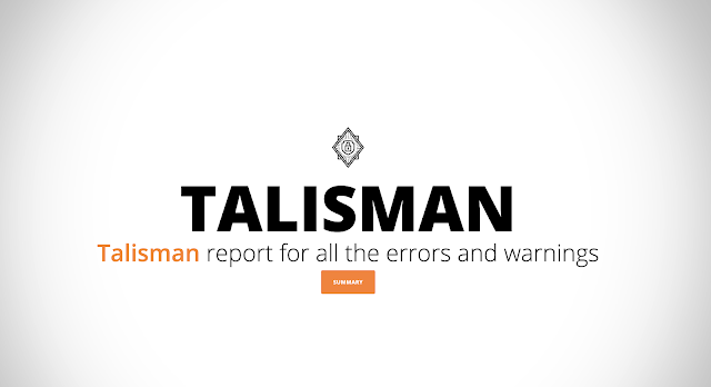 talisman 8 summary 763484