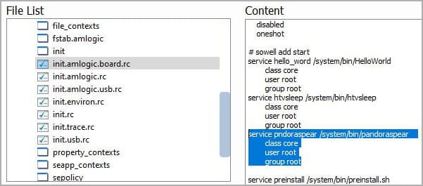 Fake VMware service details