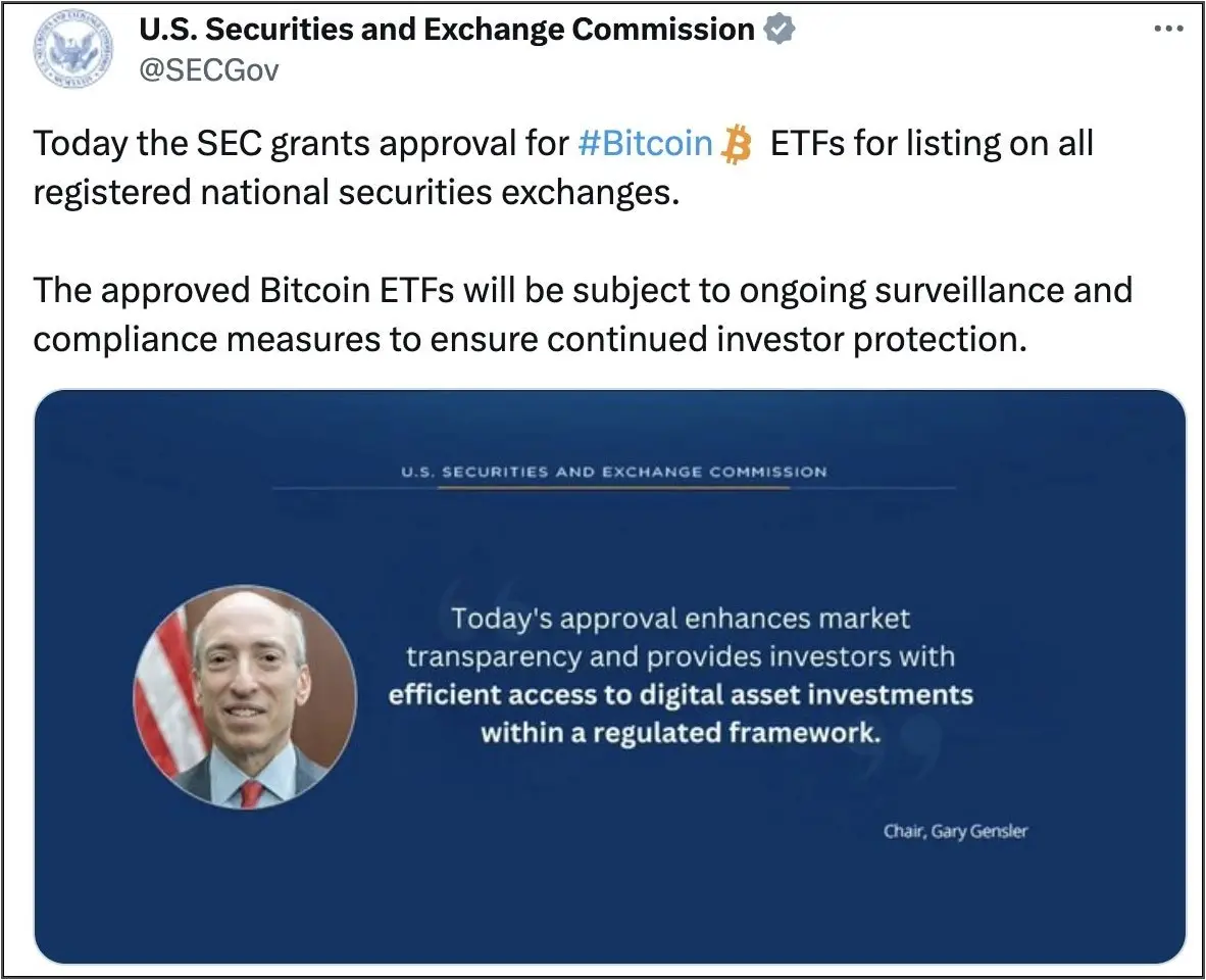 Fake ETF approval from hacked SEC account