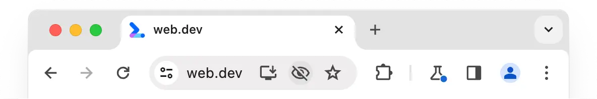 Chrome address bar