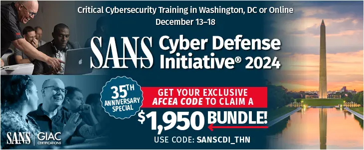 SANS Cyber Defense Initiative 2024